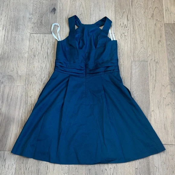 David's Bridal Halter Dress Style 83690 Size 12 - Picture 2 of 8